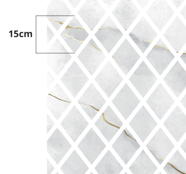 Diamond and beija stone flooring - TenStickers