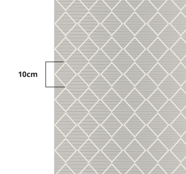 Irregular gray rhombuses geometric vinyl carpets - TenStickers