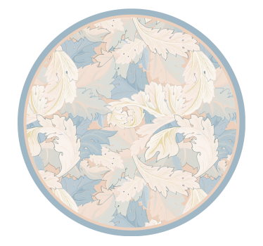 Amazing vintage flowers retro rug - TenStickers