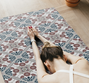Bella Wild Vinyl Mat tile mat - TenStickers