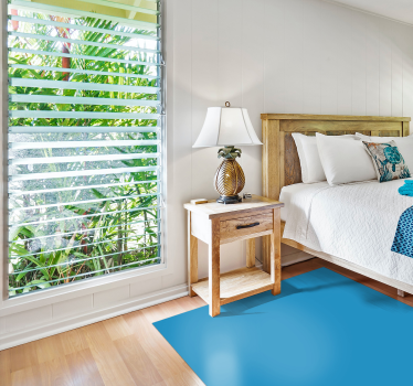 Blue contemporary rugs - TenStickers