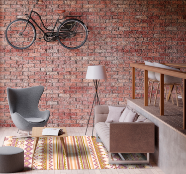 Boho style retro rug - TenStickers