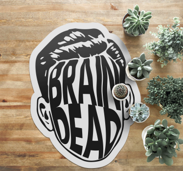 brain dead vinyl carpet - TenStickers