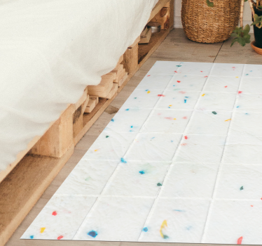 colorful tiles  contemporary rugs - TenStickers