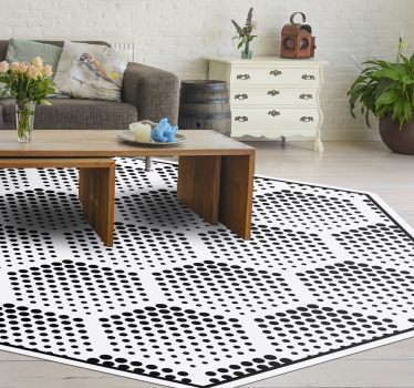 Dot Figures geometric carpets - TenStickers