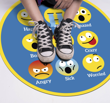 Emotion rug kids vinyl carpet - TenStickers