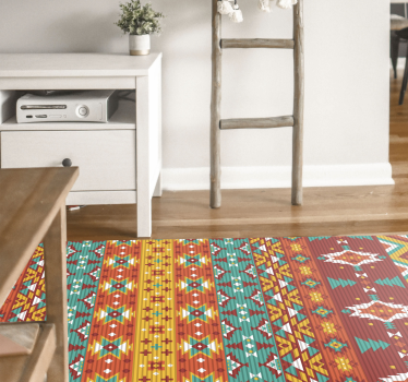 Ethnic pattern ethnic style rugs - TenStickers