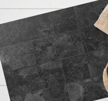 Grey tiles contemporary rugs - TenStickers