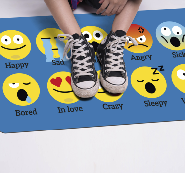 How are you feeling? kids vinyl carpet - TenStickers