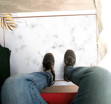 Luxury marble stone flooring - TenStickers