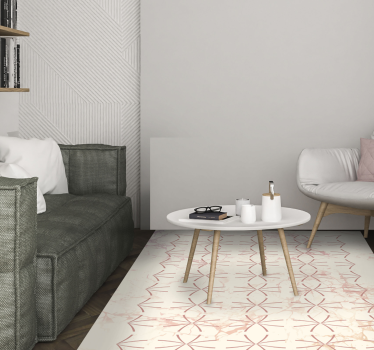 Marble water jet mosaic vinyl flooring - TenStickers