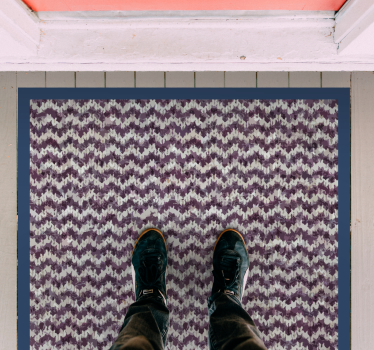 Marine natural fiber imitation texture rug - TenStickers