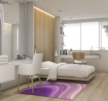 Modern abstract purple pvc carpet - TenStickers