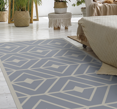 Modern geometric rug geometric carpets - TenStickers