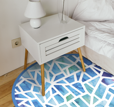 Mosaic design  mosaic vinyl flooring - TenStickers
