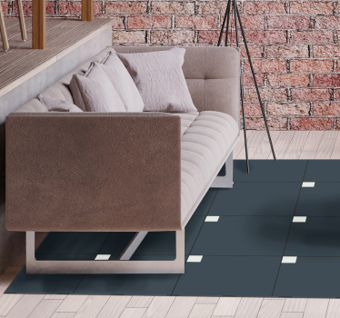Nordic style modern blue nordic style rugs - TenStickers