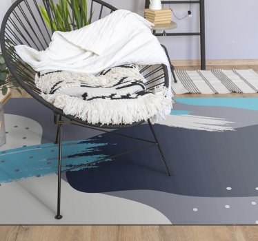 Nordic style otis grey nordic style rugs - TenStickers