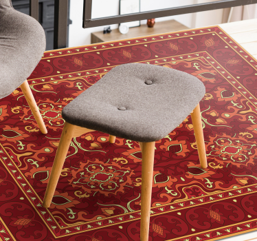 Old-school carpet retro rug - TenStickers