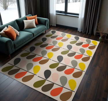 Orla Kiely  contemporary rugs - TenStickers
