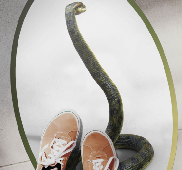 Realistic Snake animal mat - TenStickers