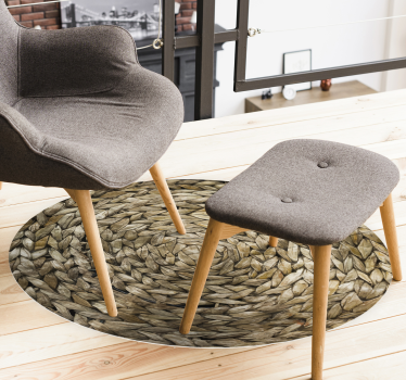 Rope imitation vintage vinyl carpet - TenStickers