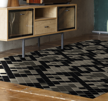 Snake design animal print vinyl rug - TenStickers