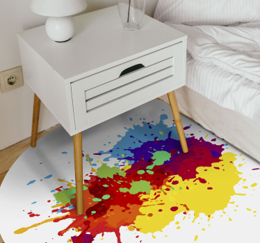 Splashes teenage rugs for bedrooms - TenStickers