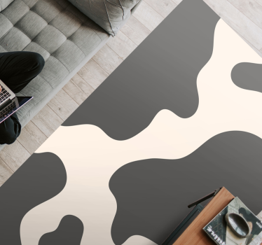Sylvester cow animal print carpet - TenStickers