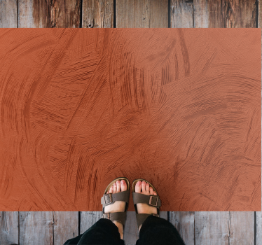 Textured Timber wood vinyl rug - TenStickers