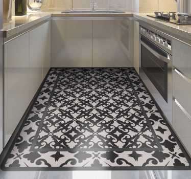 Tiled Beija retro rug - TenStickers