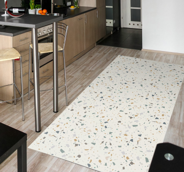 Vinyl Rug Terazzo tile mat - TenStickers