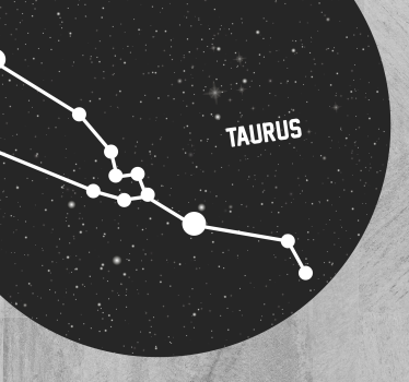 Zodiac sign Taurus  contemporary rugs - TenStickers