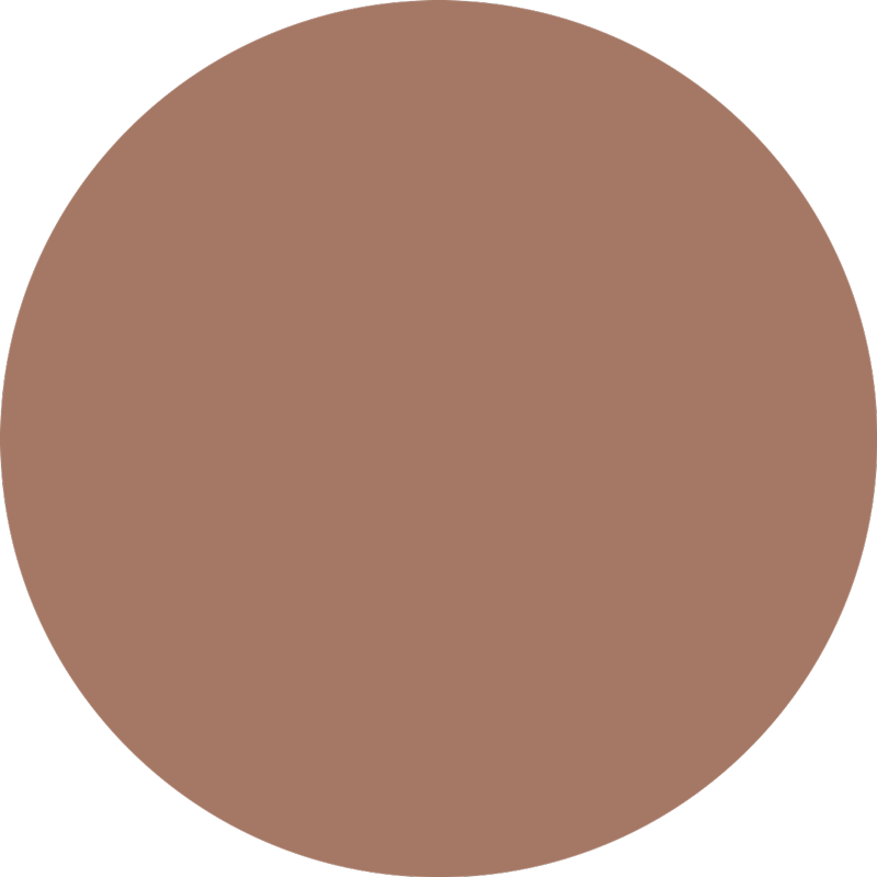 "Mocha Mousse" circular vinyl rug - TenStickers