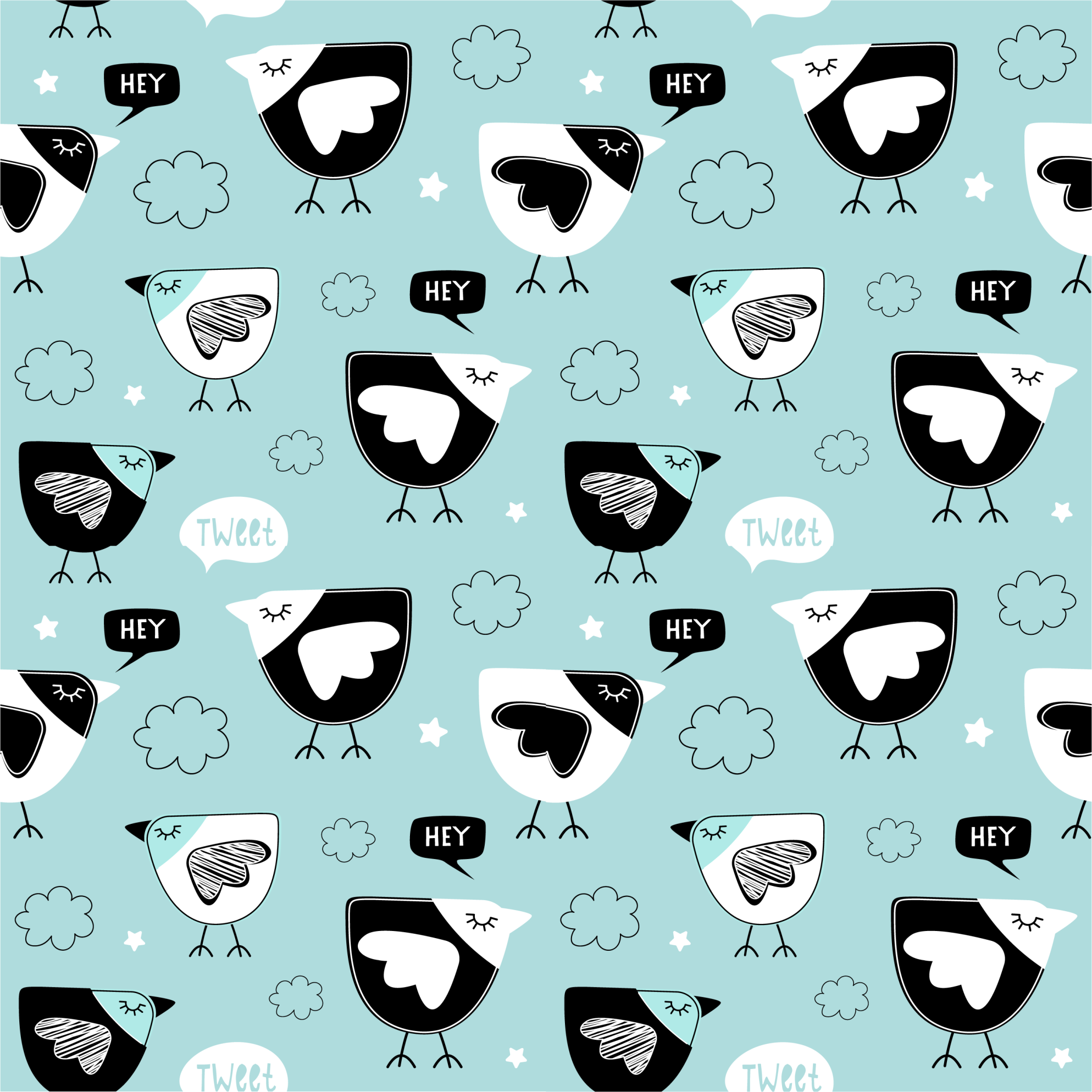 Animal vinyl rug with black chicken design - TenStickers