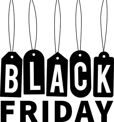 Black friday vinyl rug modern style floor mat - TenStickers
