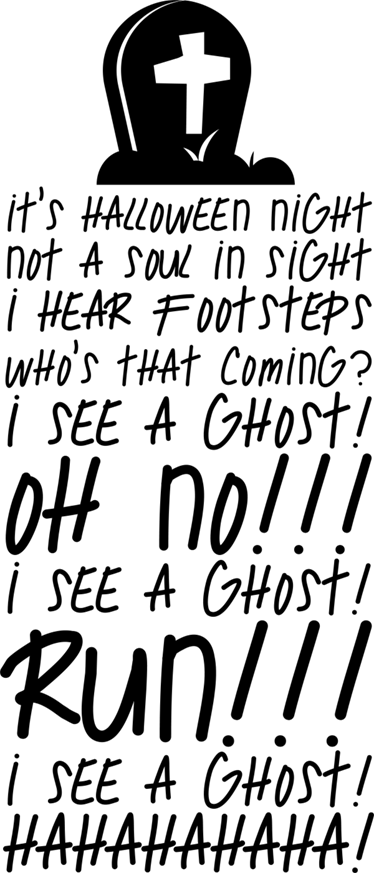 Halloween vinyl rug monster mash - TenStickers