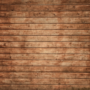 Dining room vinyl rug in dark wood design - TenStickers