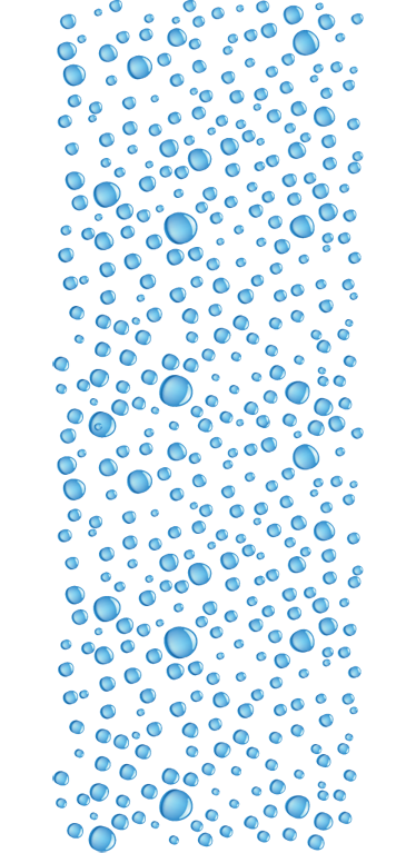Bathroom vinyl rug with water droplets - TenStickers