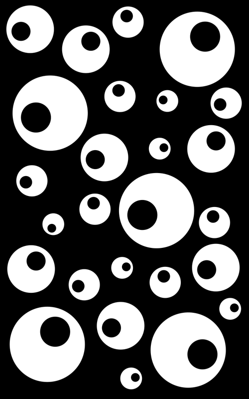 Water pearls bathroom vinyl rug - TenStickers