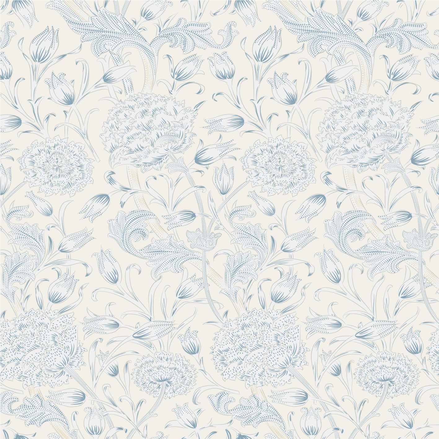 Flower vinyl rug floral design for closet - TenStickers