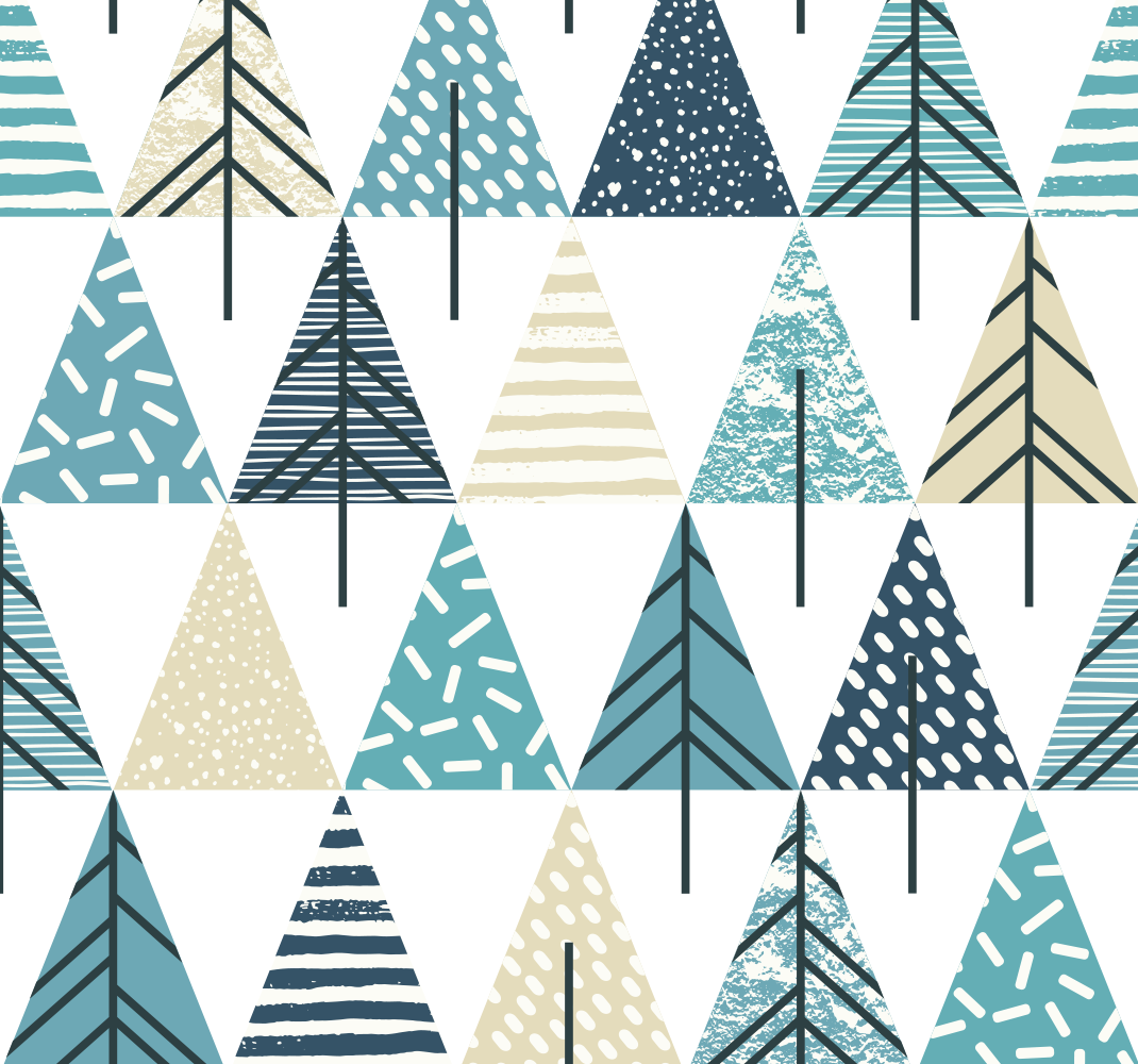 Bedroom vinyl rug with scandinavian design - TenStickers