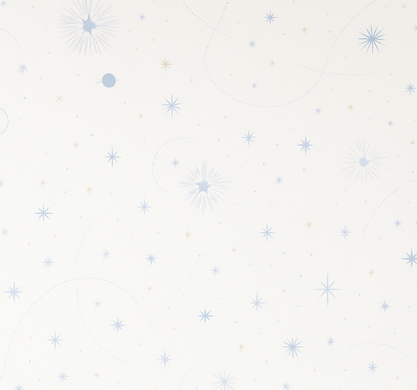Celestial starburst dream bedroom vinyl rug - TenStickers