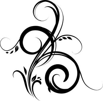 Bedroom vinyl rug filigree plant adhesive decor - TenStickers