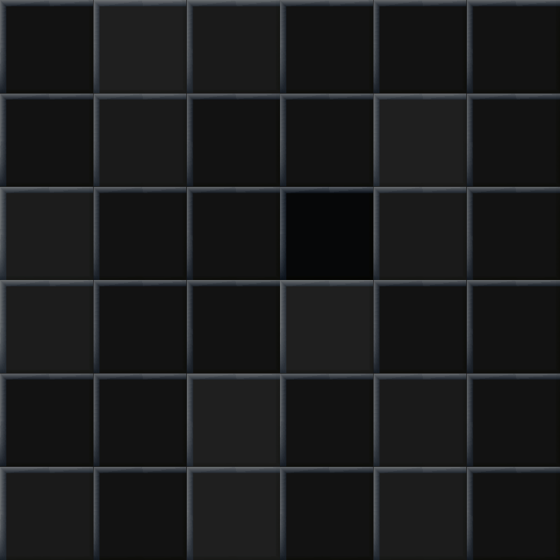 Kitchen vinyl rug with black small tiles design - TenStickers