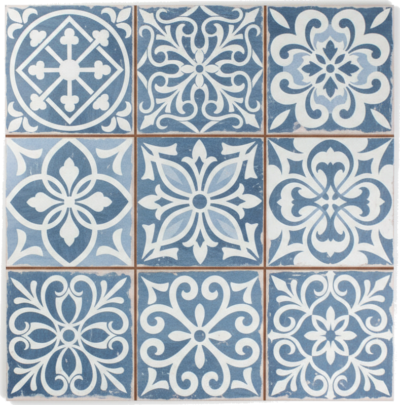 Kitchen vinyl rug moroccan tile design - TenStickers