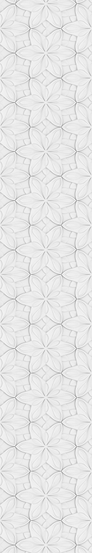 Minimalistic hexagon floral tiles kitchen vinyl rug - TenStickers
