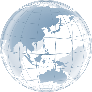 Bedroom vinyl rug transparent world map - TenStickers