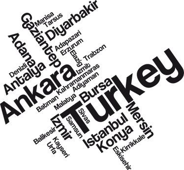 Bedroom vinyl rug turkey decorative text design - TenStickers