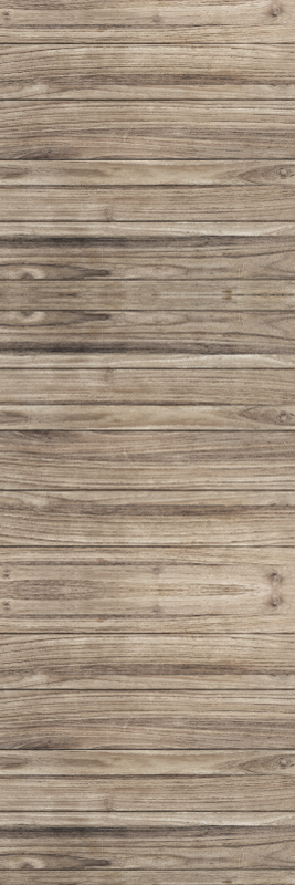 Office vinyl rug in gray rustic wood design - TenStickers