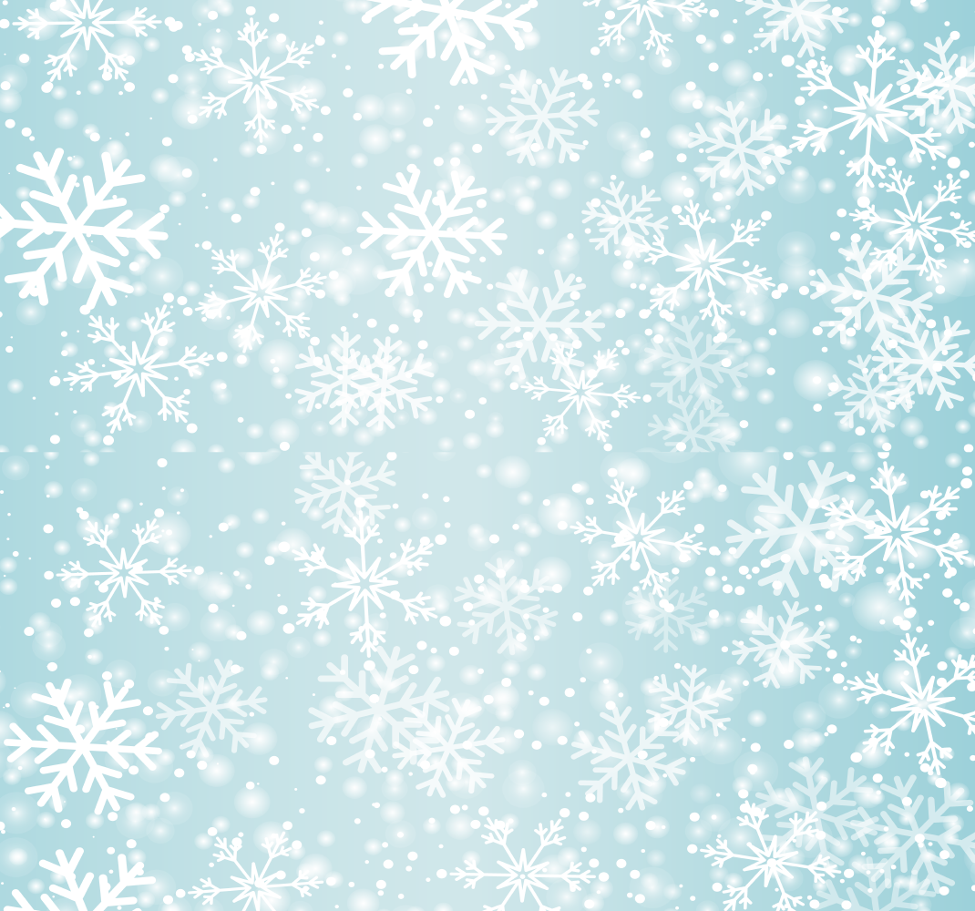 Snowfall bedroom vinyl rug - TenStickers